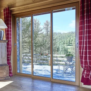 Baies coulissantes en bois