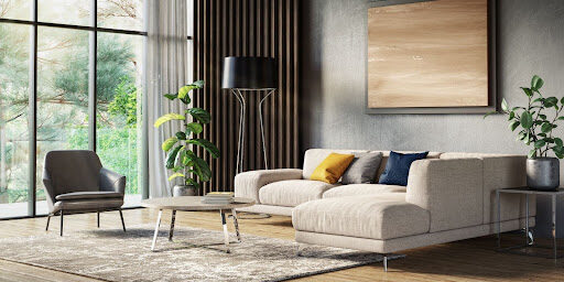 salon baie vitree salon avec baie vitrée