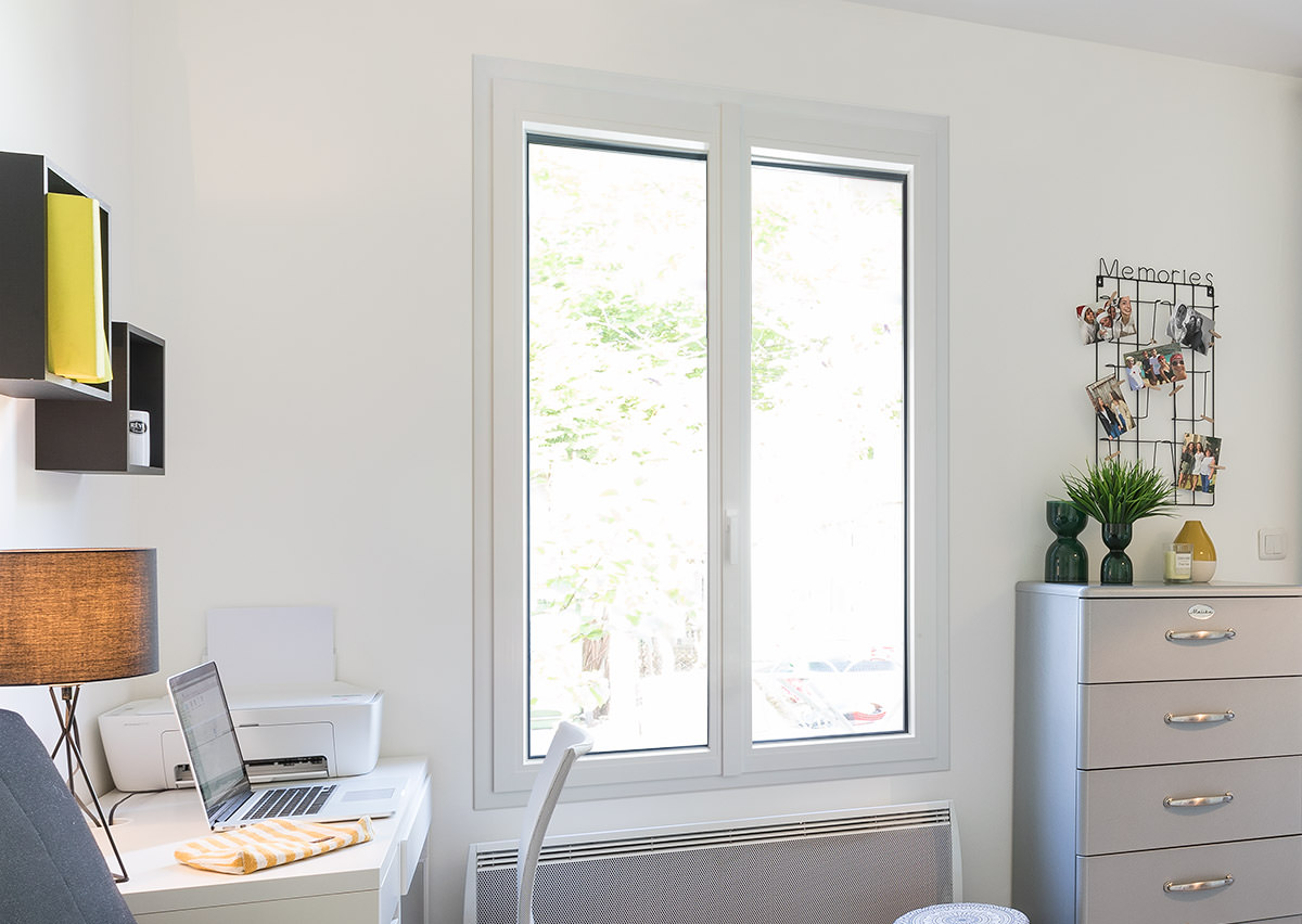 Fenêtre Prefal Exigence Plus vue de l'intérieur