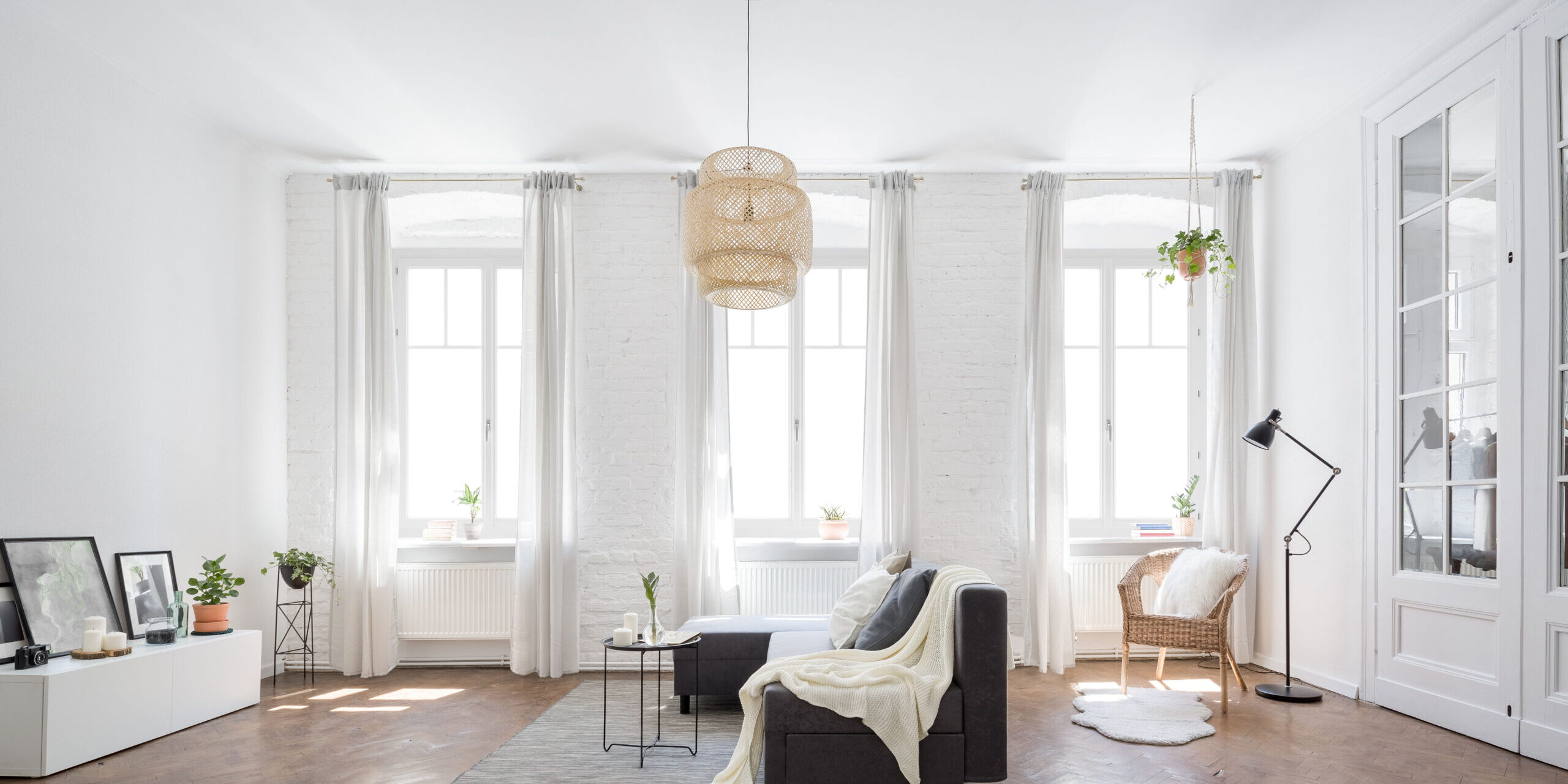 Townhouse living room Fenêtre en PVC de qualité