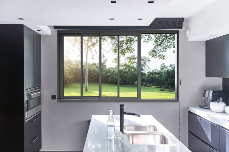 Les fenêtres coulissantes en alu