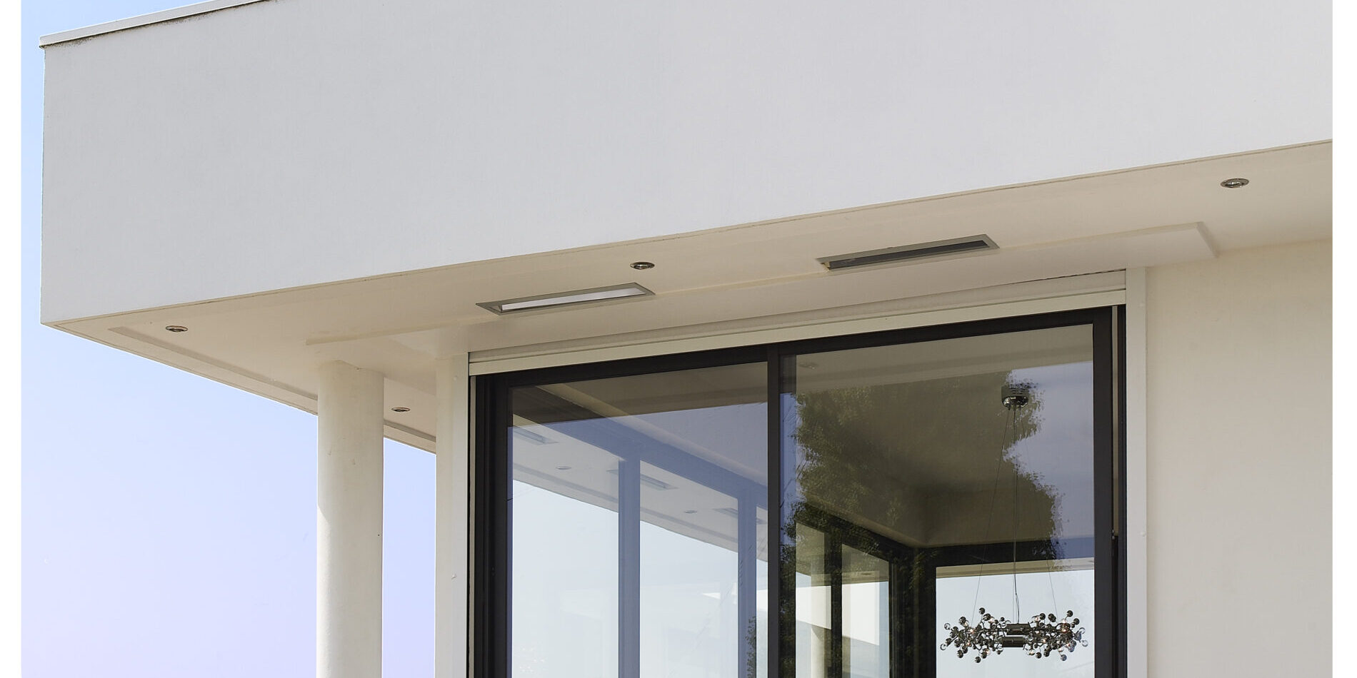 VILLA 1 Baie vitrée à galandage