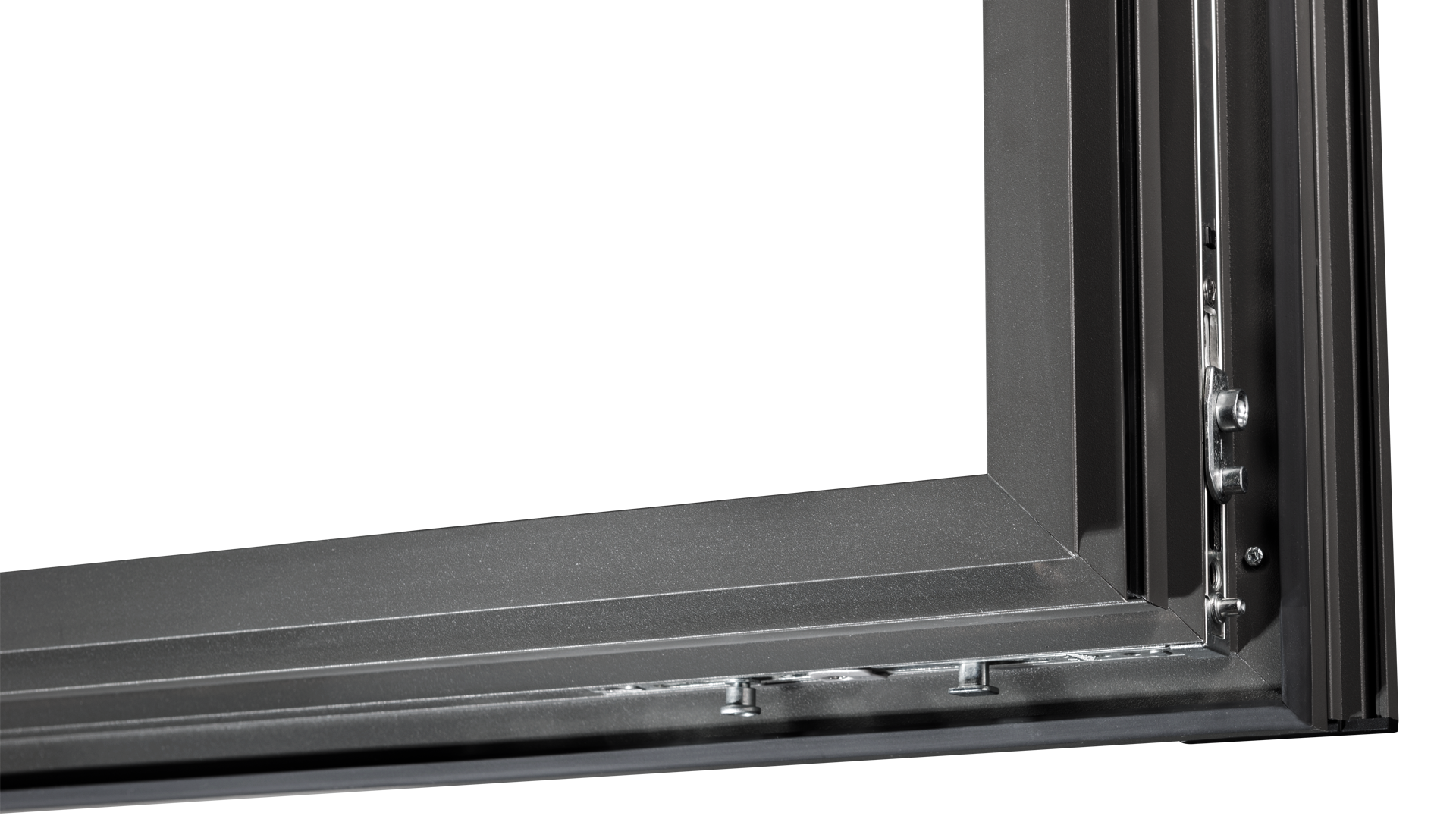 Renvoi d'angle de la fenêtre en aluminium Préfal Vision Allure