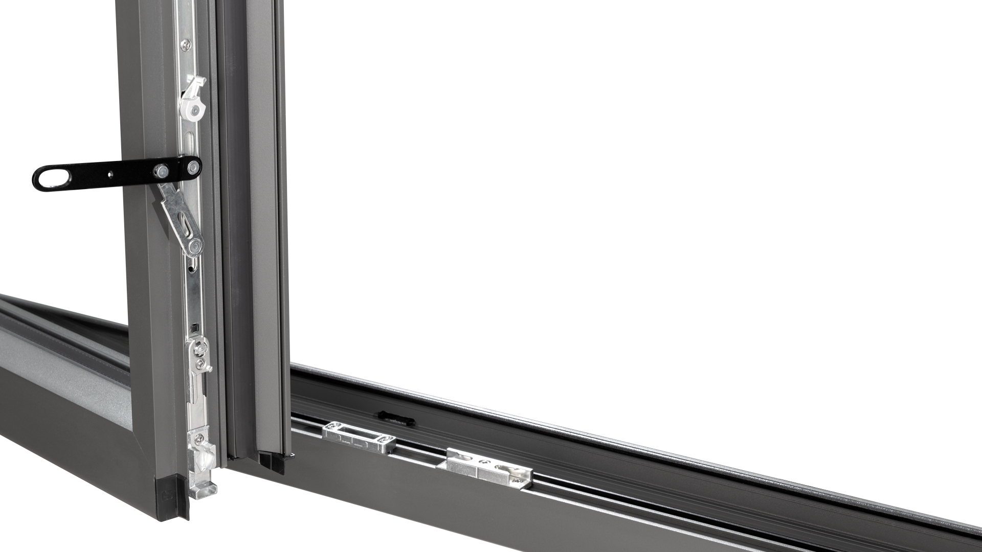 La fenêtre en aluminium Préfal Vision Allure bénéficie d'une sécurité renforcée